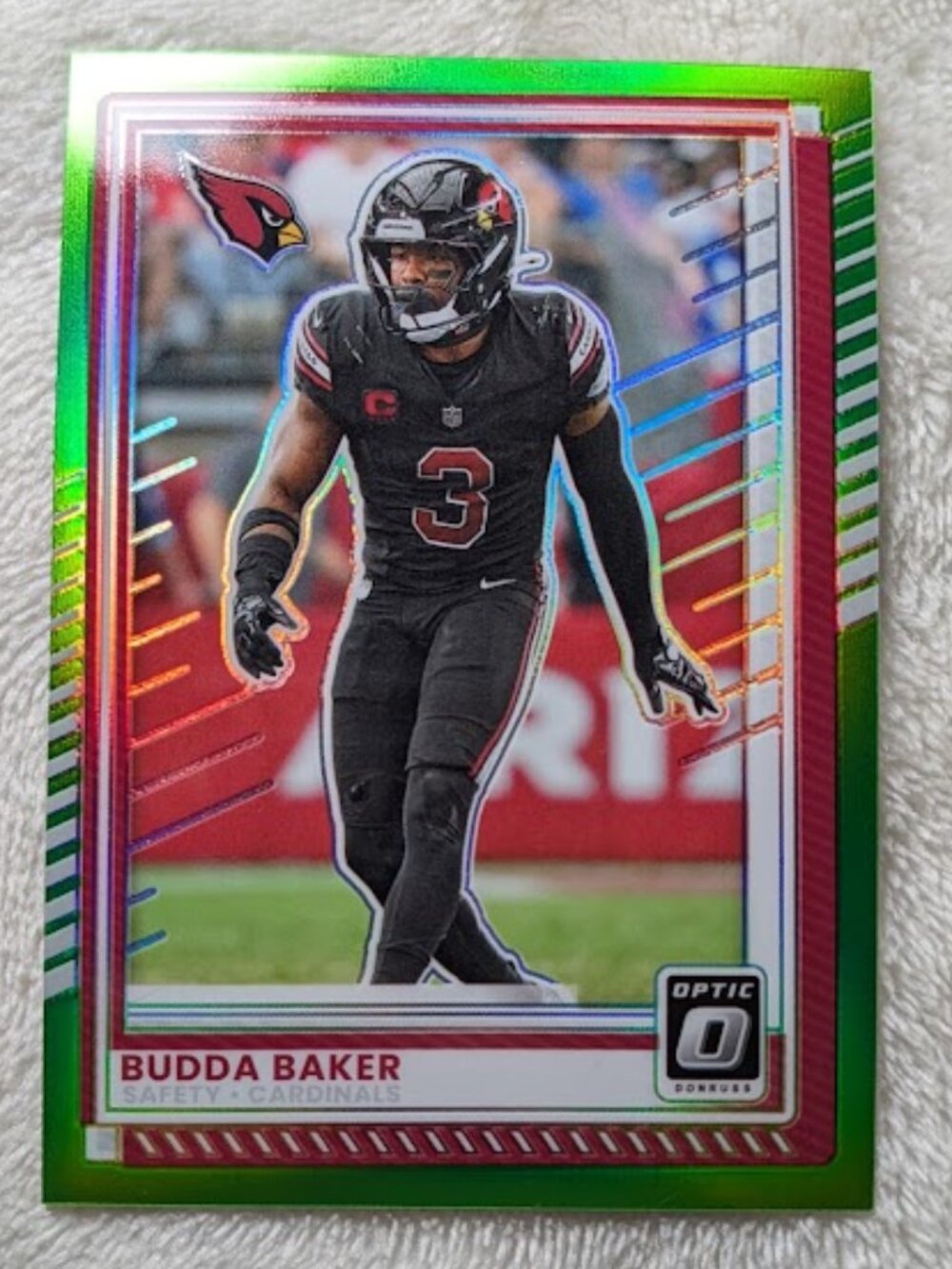 2025 Panini Prizm Optic BUDA BAKER #18 61/199